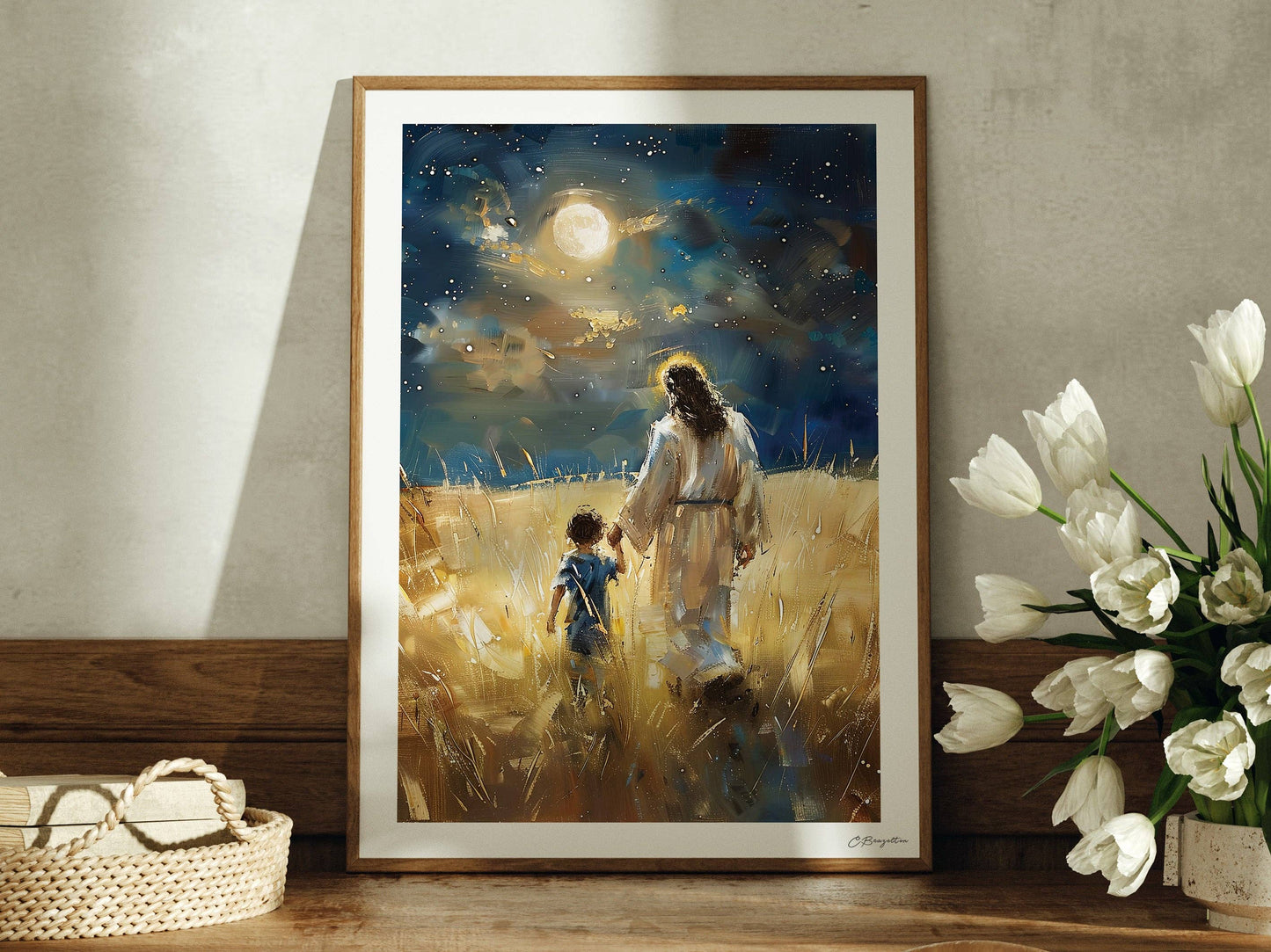 Painted Gospel - Consider the Heavens 5”x7” Art Print Standard