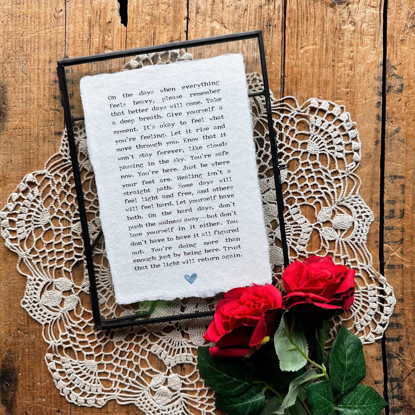 Alison Rose Vintage - Handmade Paper Quotes