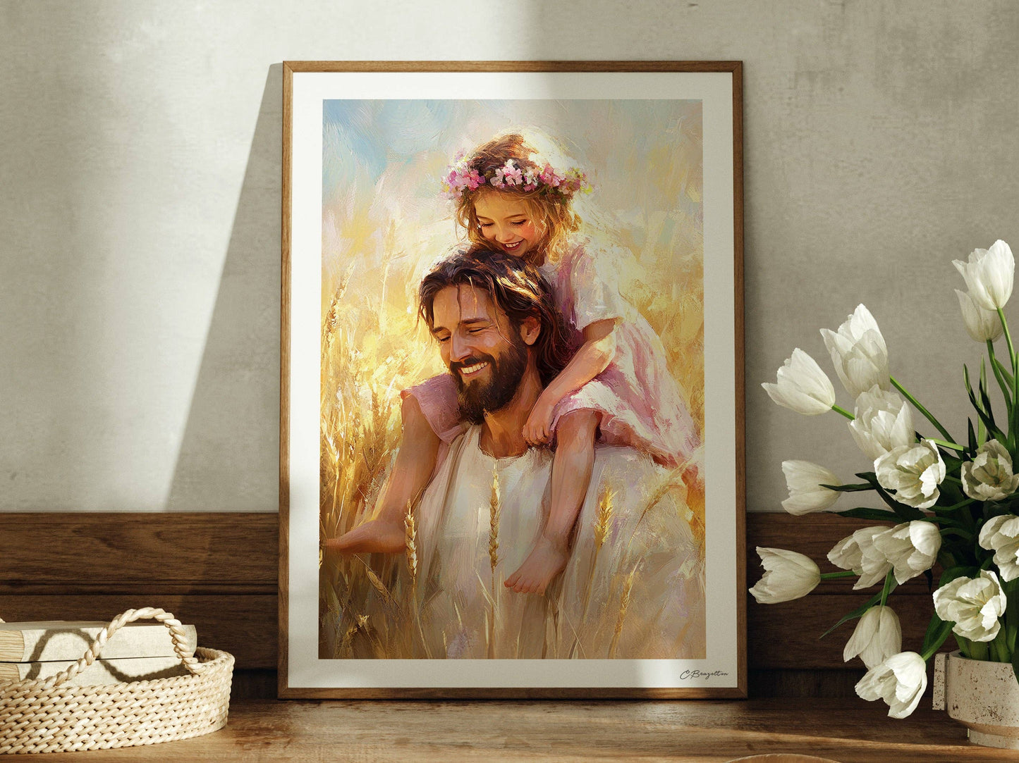 Painted Gospel - Delight in the Lord 5”x7” Art Print Standard