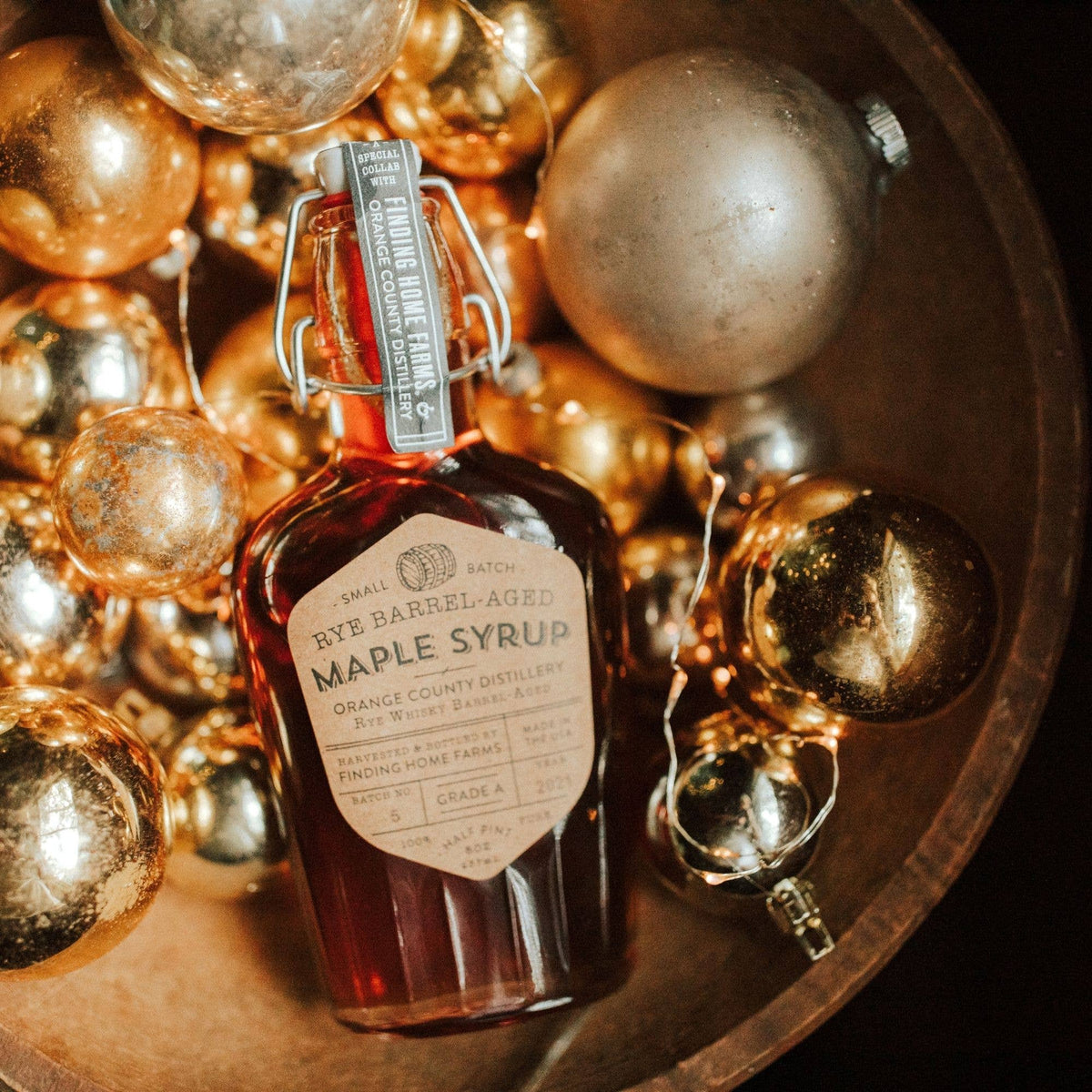 Finding Home Farms - Rye Barrel-Aged Maple: Swing-Top Bottle