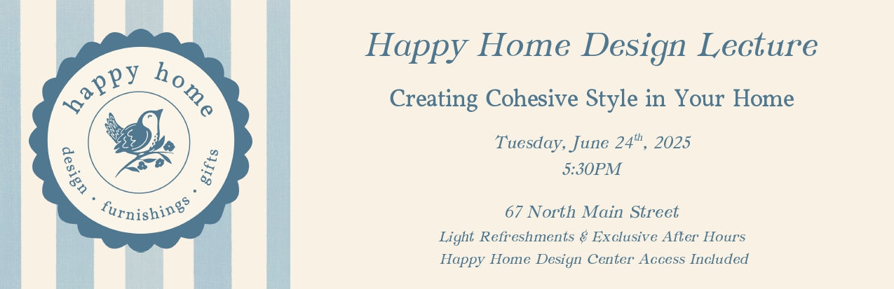 Happy Home Design Lecture