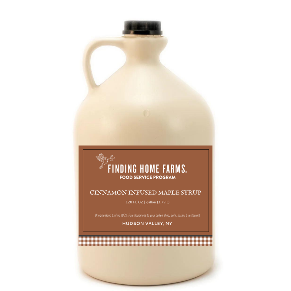 Cinnamon infused maple syrup - 1 gallon
