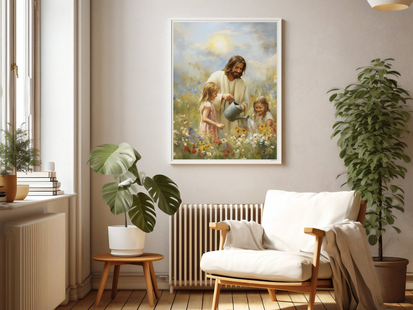 Painted Gospel - Working Beside Him - Standard / Horizontal / 5"x7"
