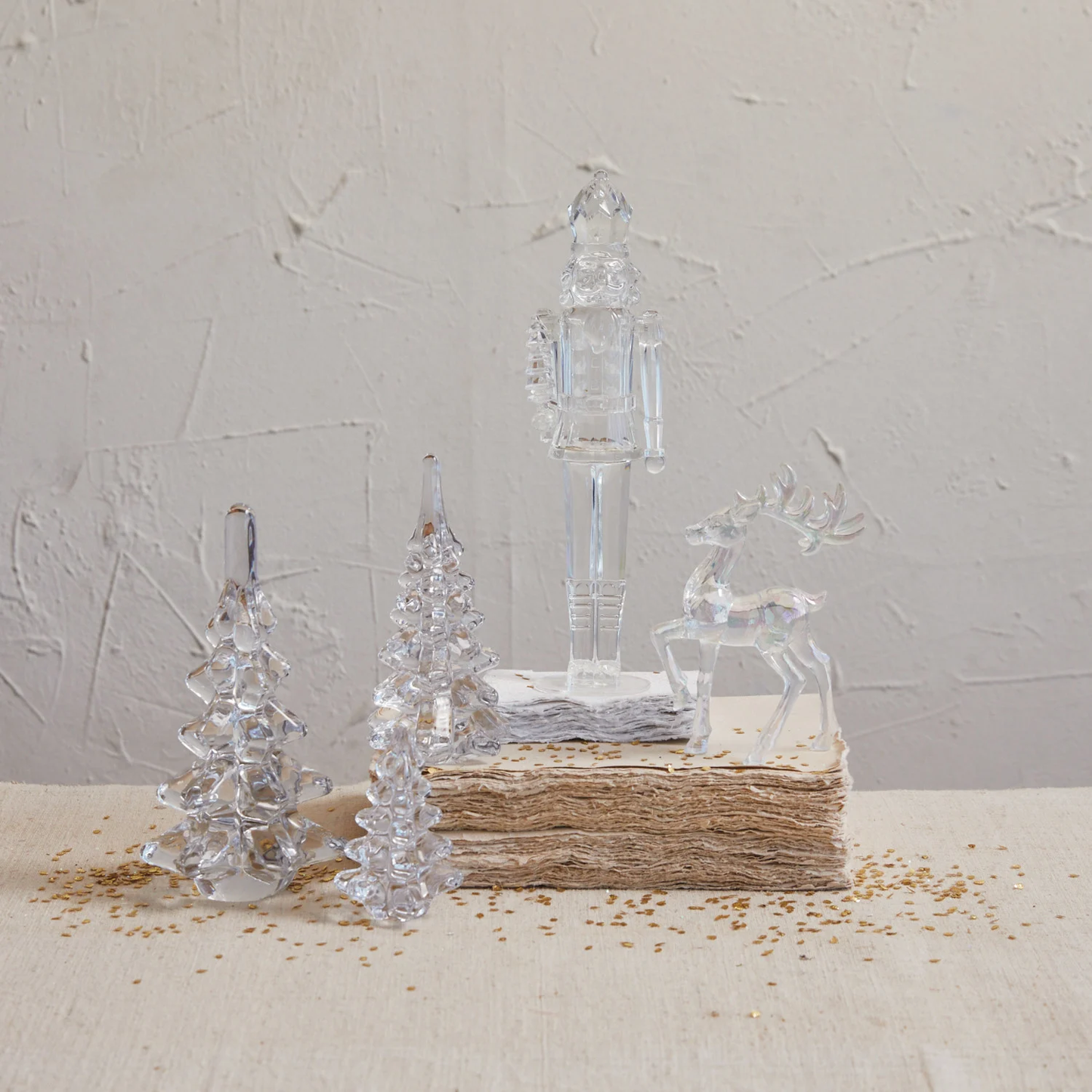 Creative Co-Op Glass Christmas Tree