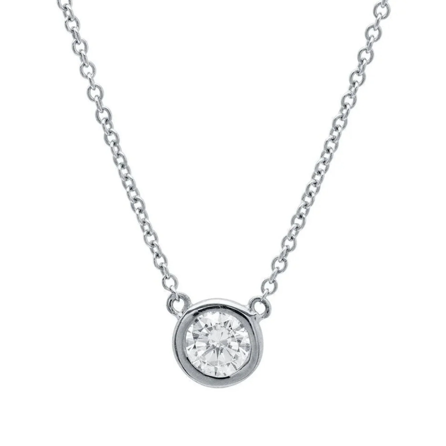 CRISLU - Bezel Pendant Necklace