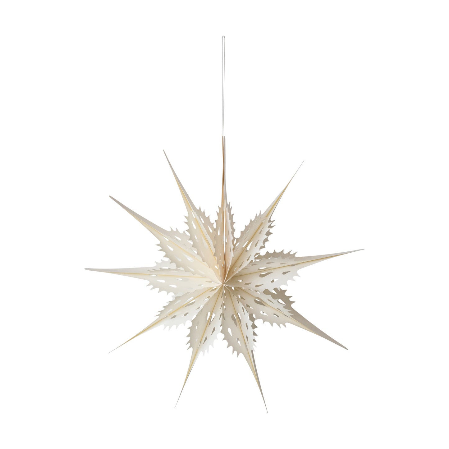 Creative Co-Op - Folding Paper Snowflake Ornament 18"