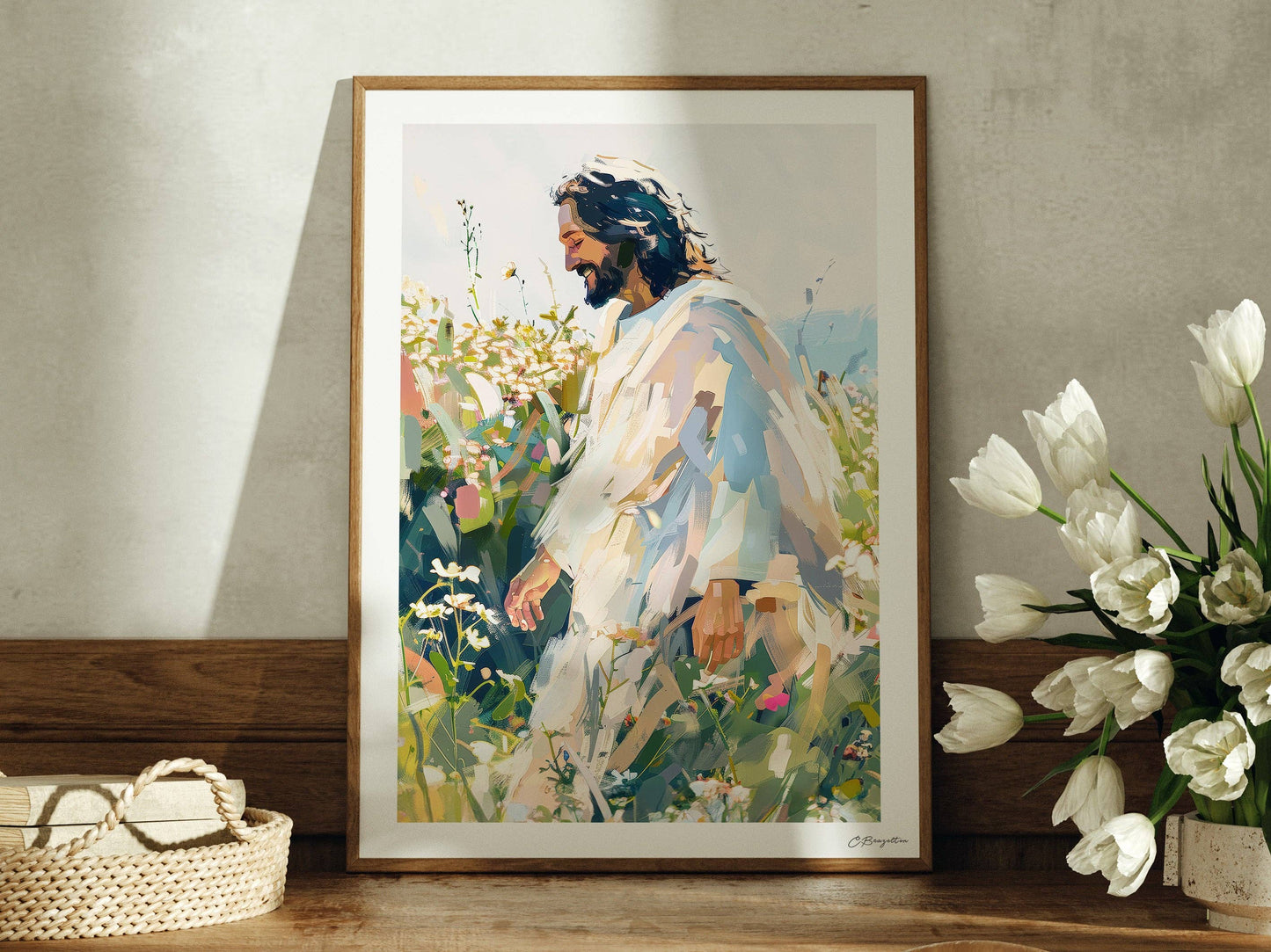 Painted Gospel - Let All Creation Rejoice 5”x7” Art Print Standard
