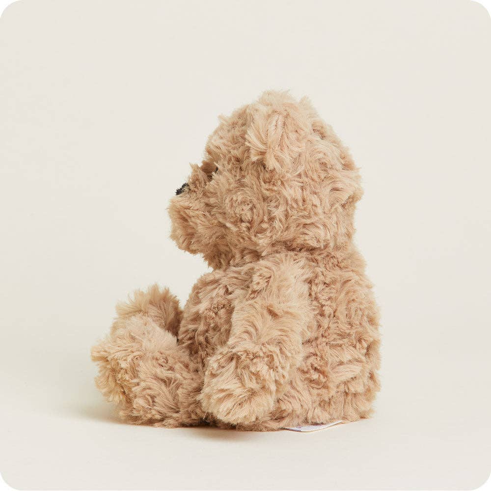 Warmies - Brown Curly Bear Junior