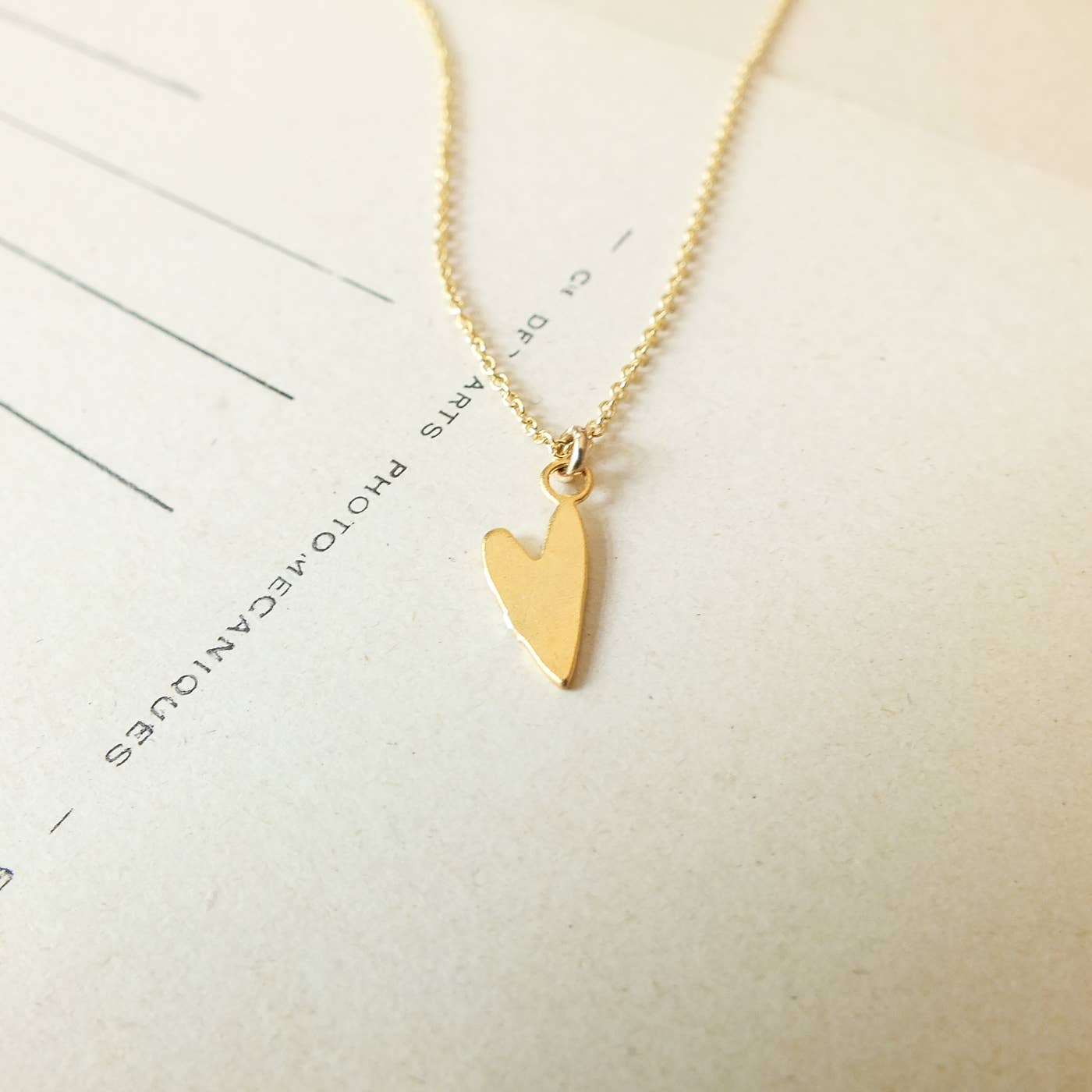Becoming - Love Deeply Necklace Gold Fill