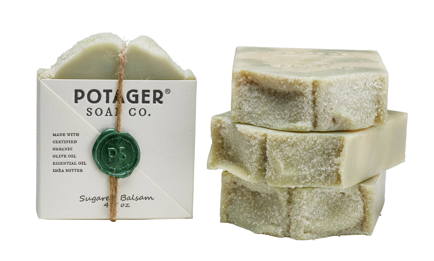 Sugared Balsam Handmade Bar Soap |  Organic Soap