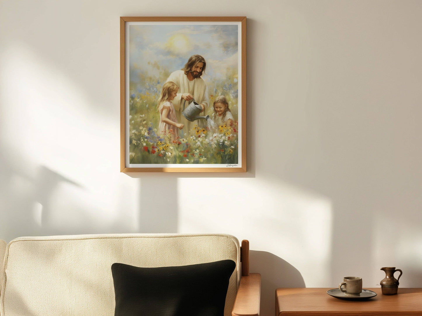 Painted Gospel - Working Beside Him - Standard / Horizontal / 5"x7"