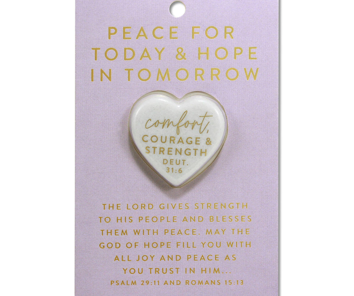 Cottage Garden - Heart Stone Card