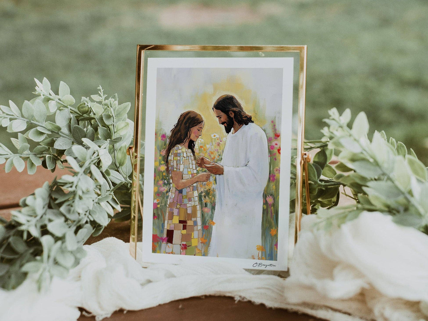Painted Gospel - New Creation 5”x7” Art Print Standard / Horizontal