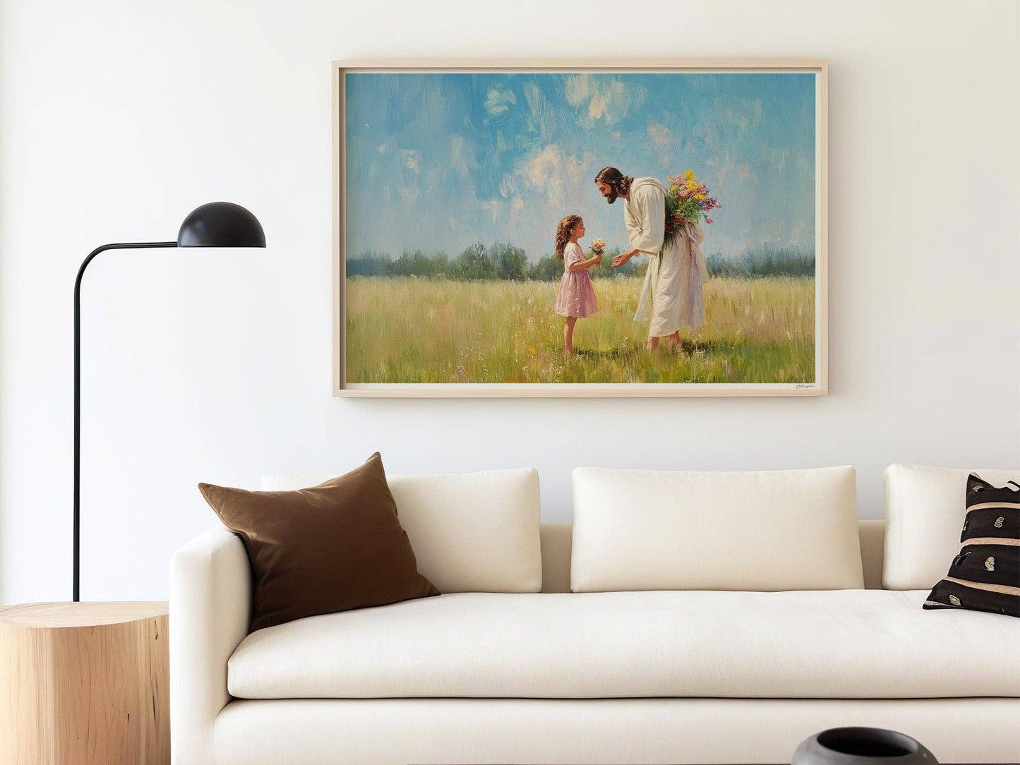 Painted Gospel - Cheerful Gift 5”x7” Art Print Standard / Horizontal