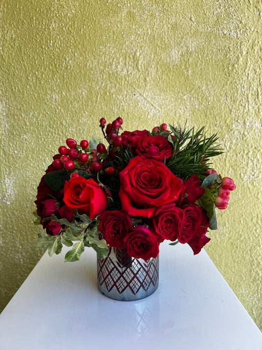 Modern Red Roses