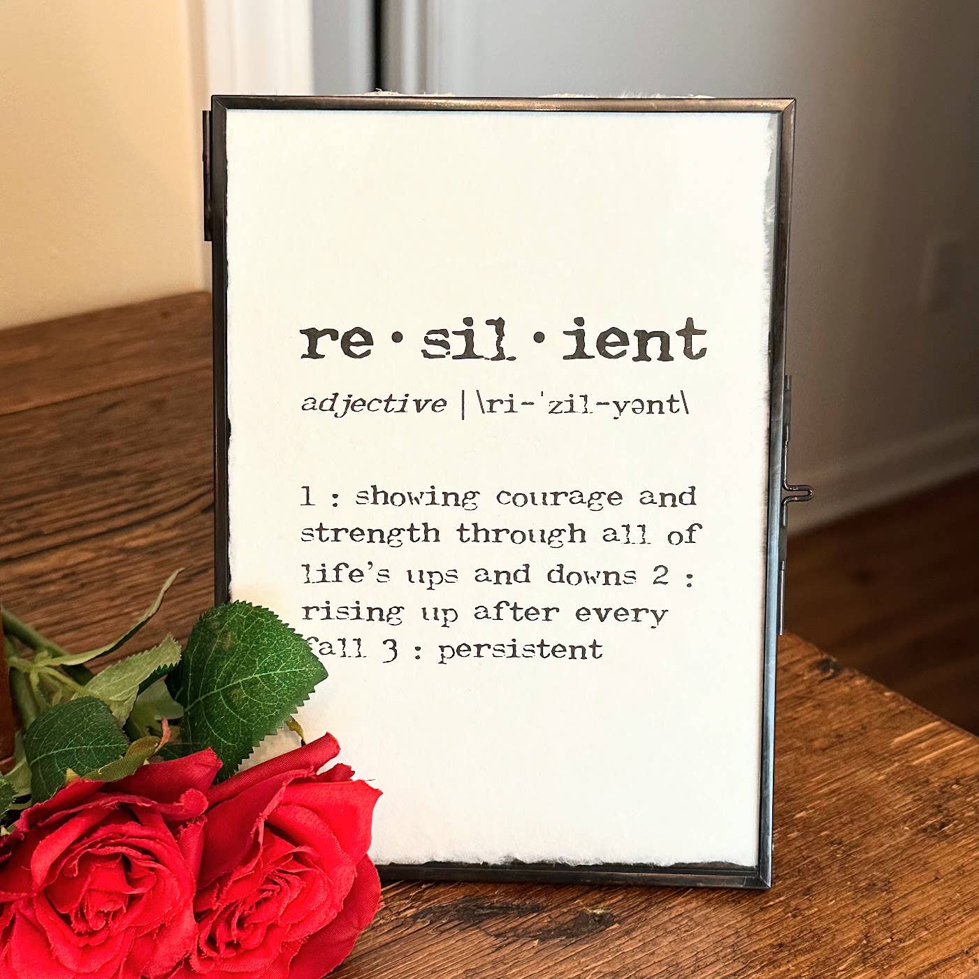 Alison Rose Vintage - Handmade Paper Quotes