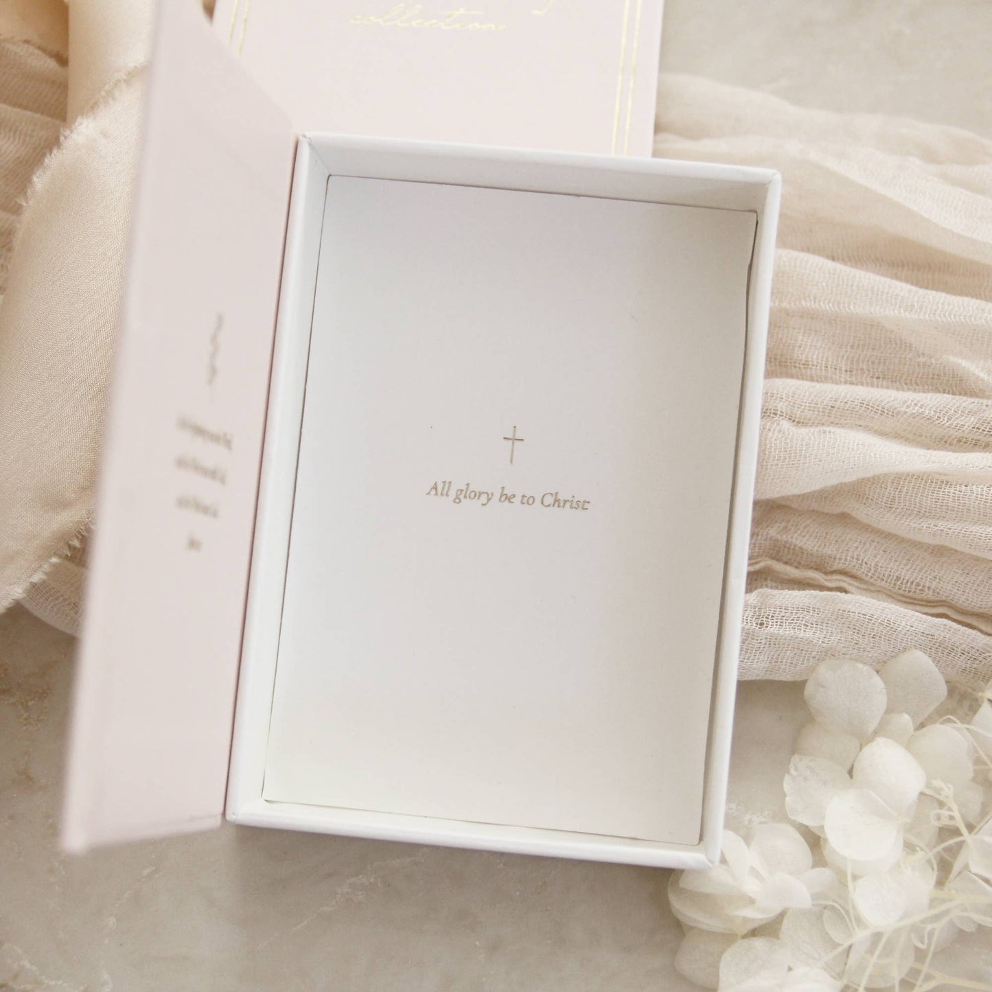 LoveStory - Tiny Cross Stud Gold Earrings