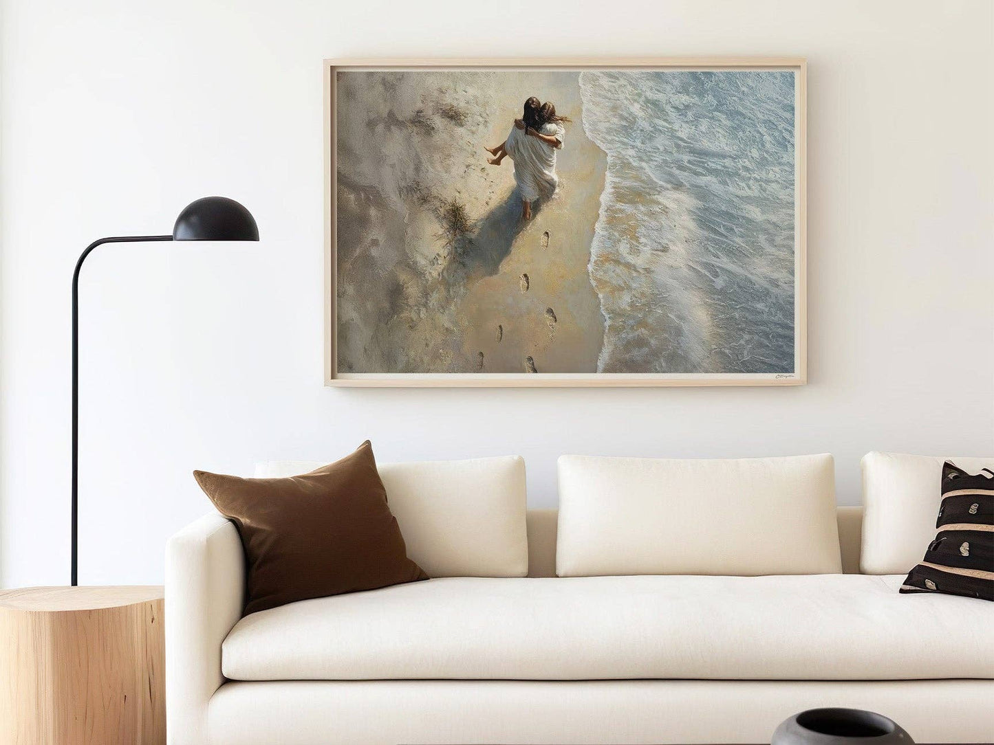 Painted Gospel - He Carried Me 5”x7” Art Print Standard / Horizontal