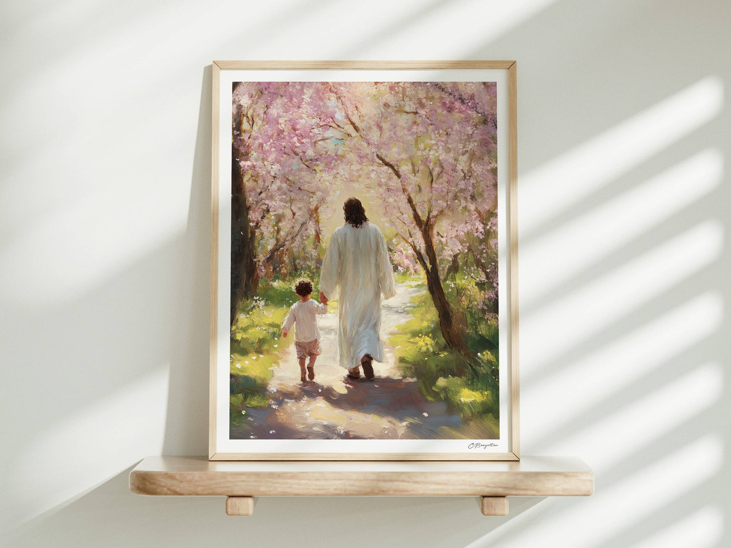 Painted Gospel - Guide Me in Truth #2 | Standard / Vertical / 5"x7"