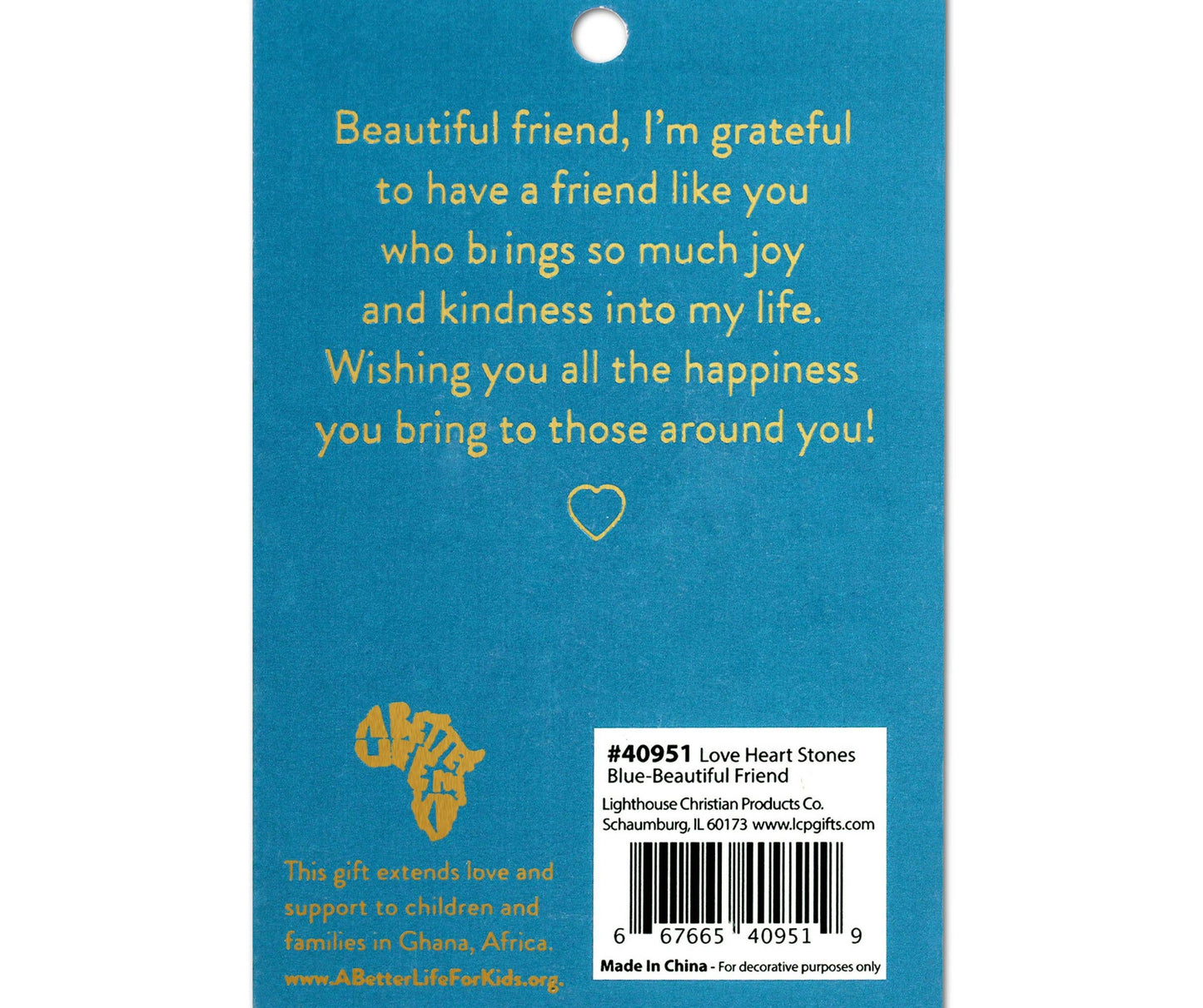 Cottage Garden - Heart Stone Card