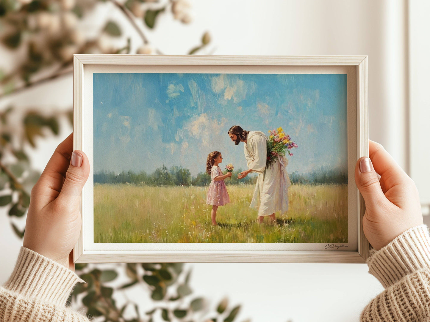 Painted Gospel - Cheerful Gift 5”x7” Art Print Standard / Horizontal