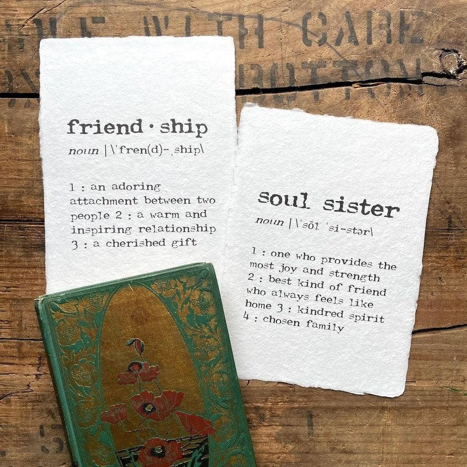 Alison Rose Vintage - Handmade Paper Quotes