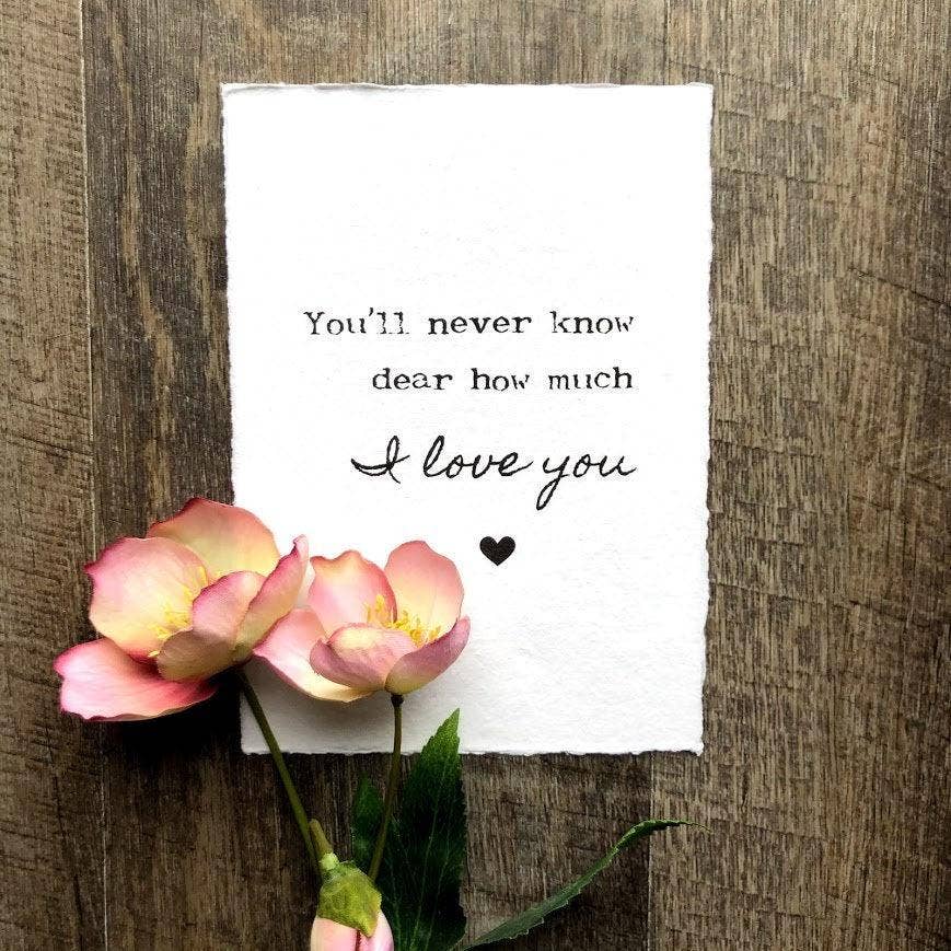 Alison Rose Vintage - Handmade Paper Quotes