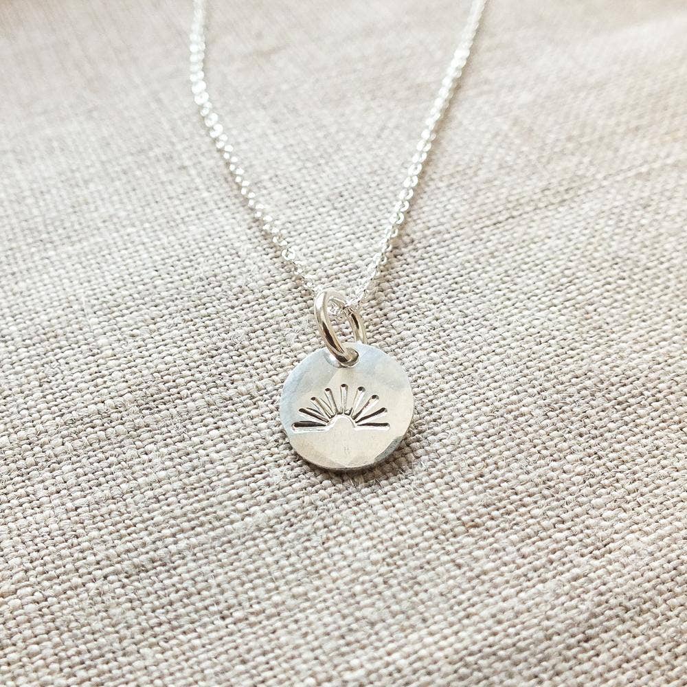 You Are My Sunshine Necklace: Sterling Silver