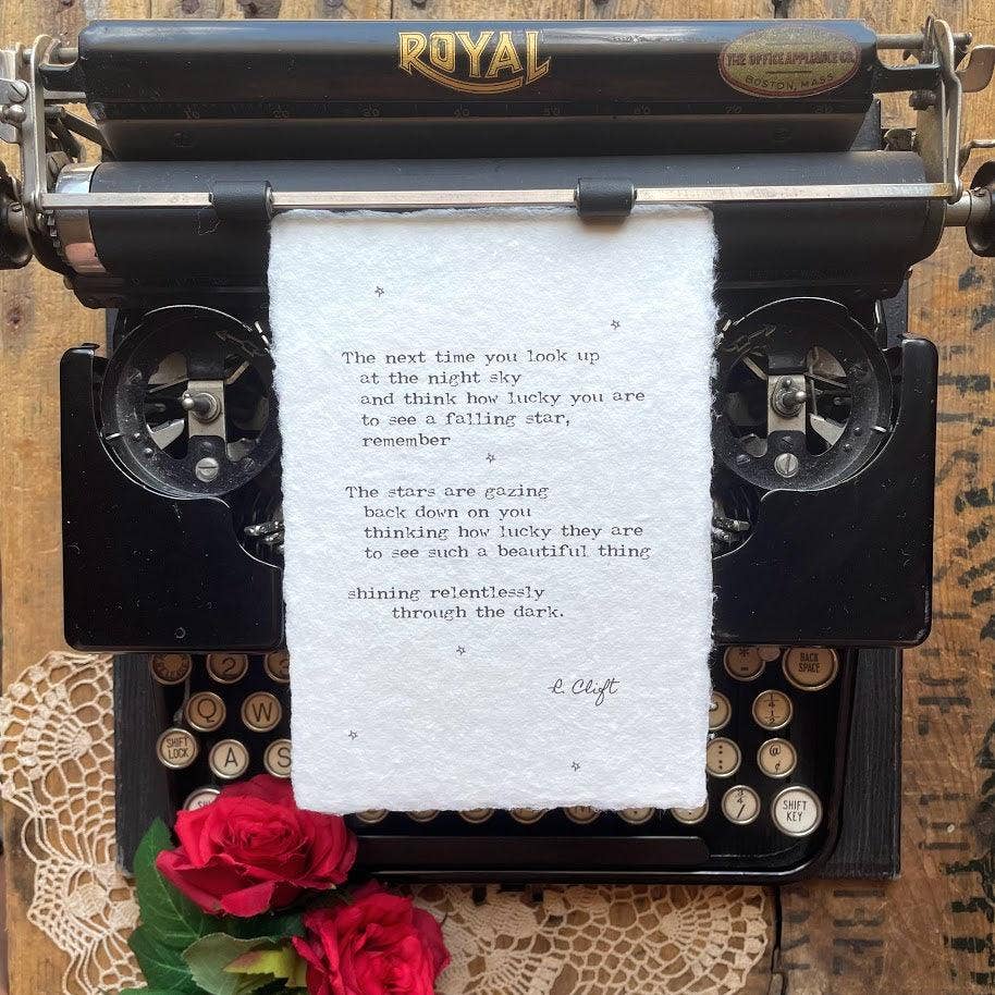Alison Rose Vintage - Handmade Paper Quotes