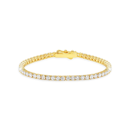 CRISLU -  3mm Brilliant Tennis Bracelet