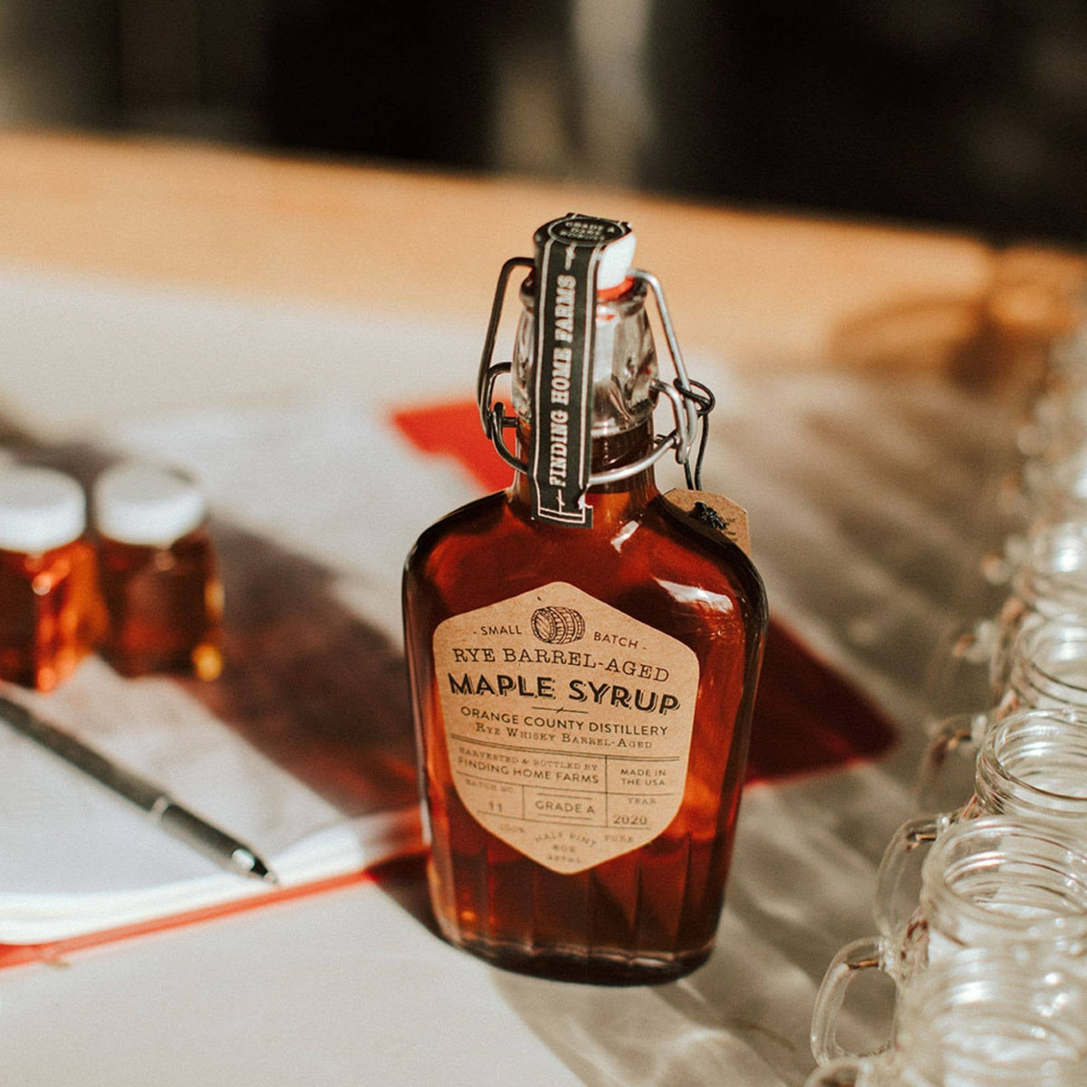 Finding Home Farms - Rye Barrel-Aged Maple: Swing-Top Bottle