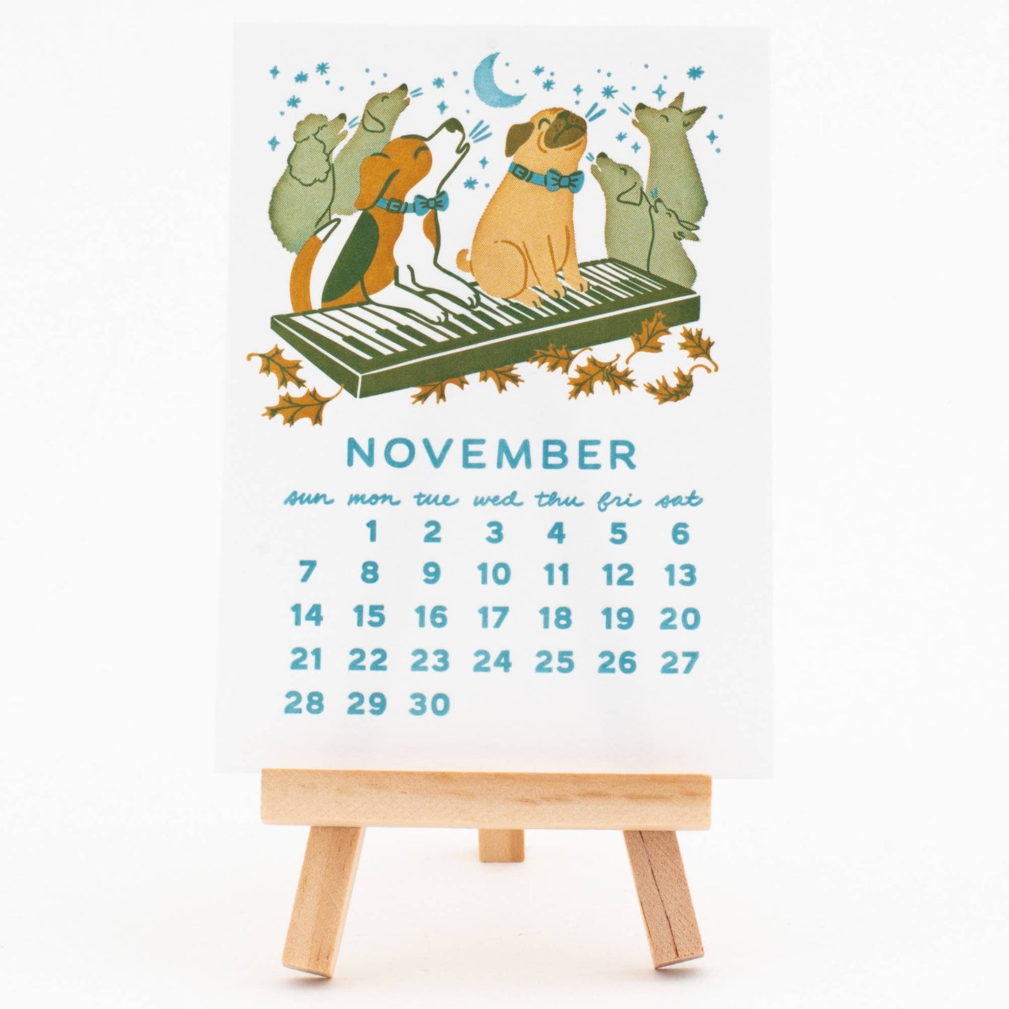 Smudge Ink - 2027 Letterpress Desk Calendar