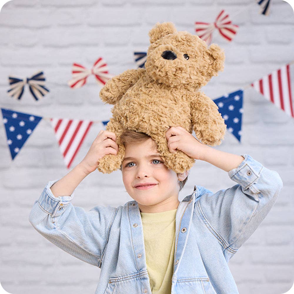 Warmies - Brown Curly Bear