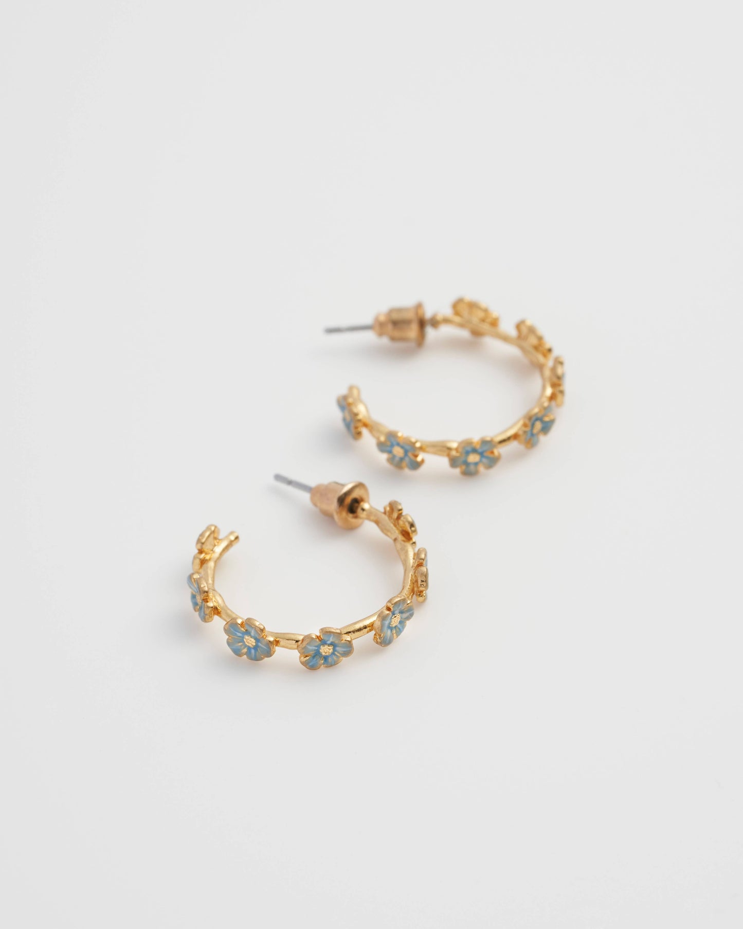 Fable England -  Forget-Me-Not Stud Hoops