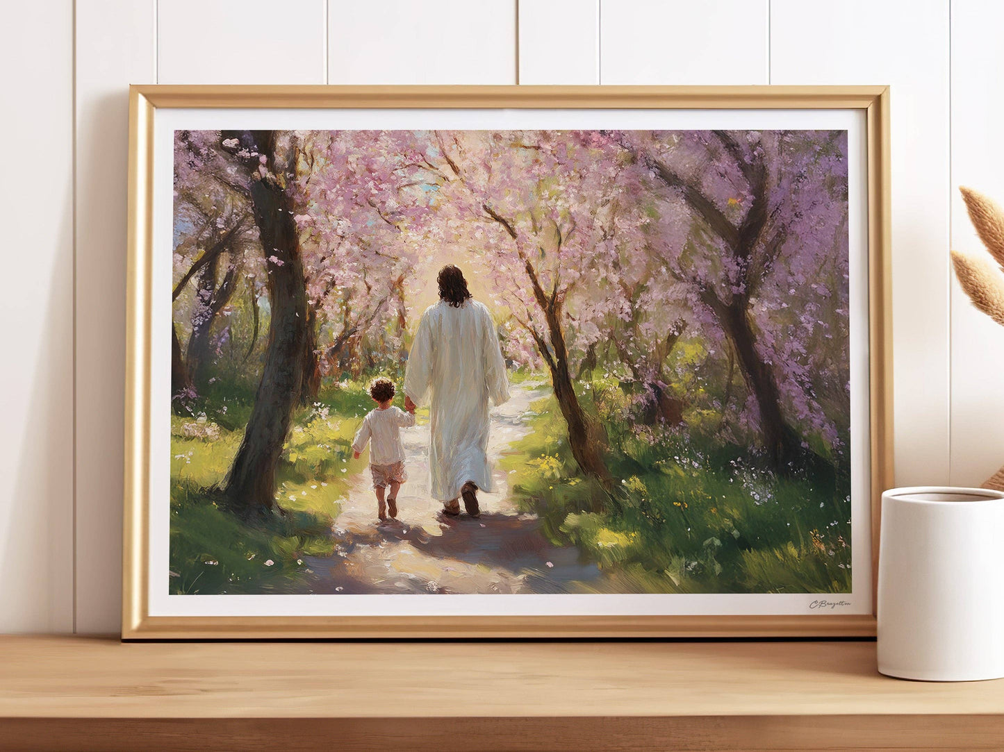 Painted Gospel - Guide Me in Truth #2 | Standard / Vertical / 5"x7"