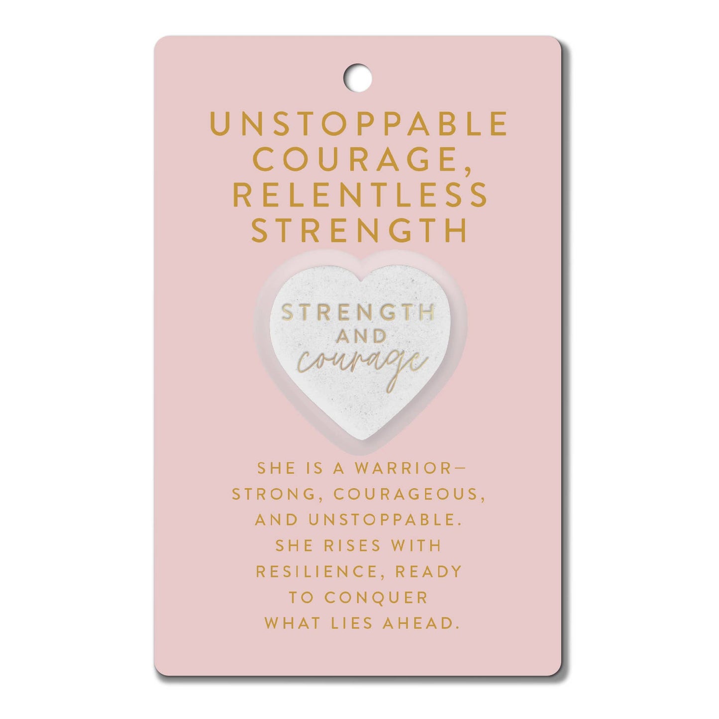 Cottage Garden - Heart Stone Card