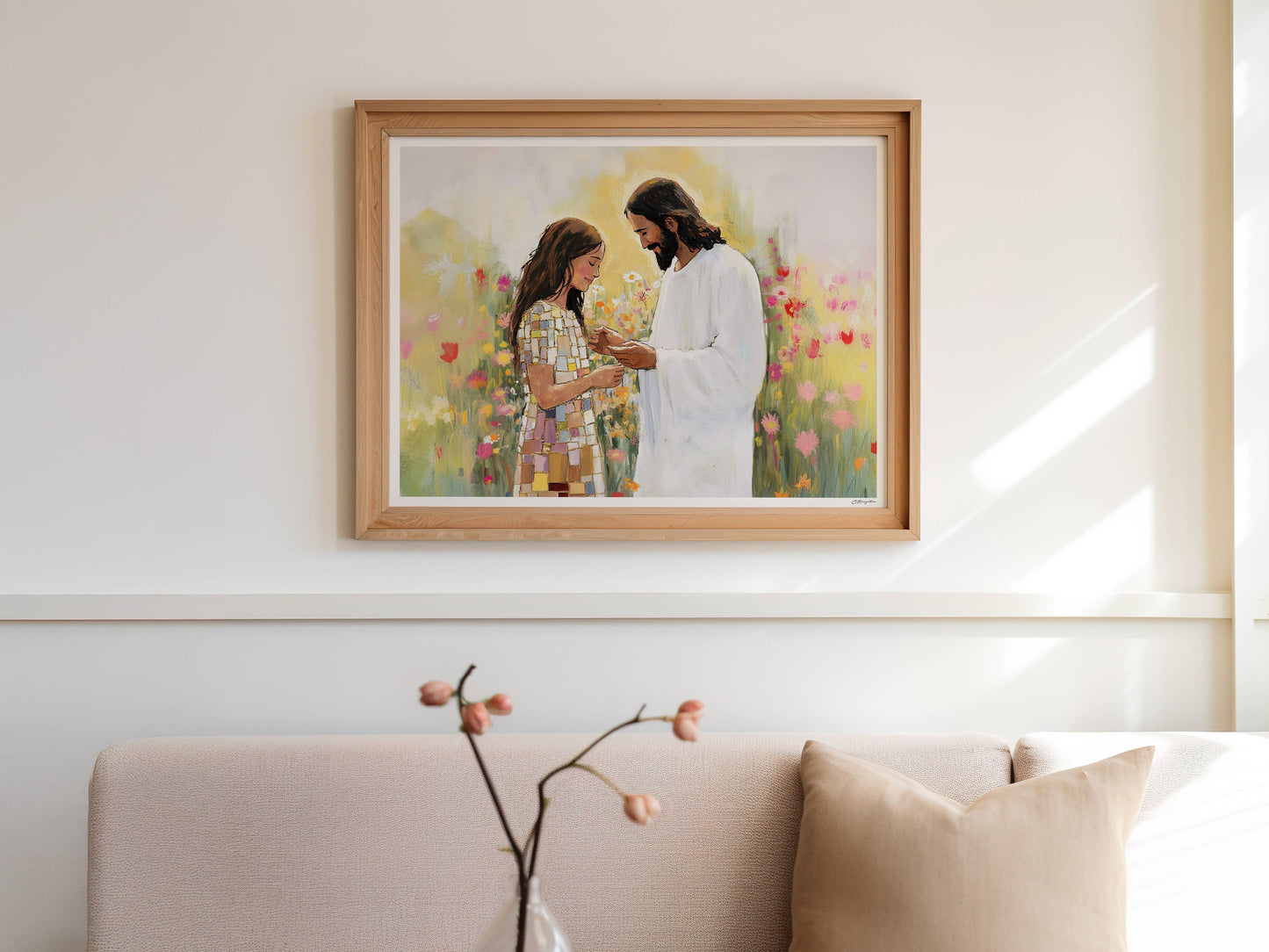 Painted Gospel - New Creation 5”x7” Art Print Standard / Horizontal