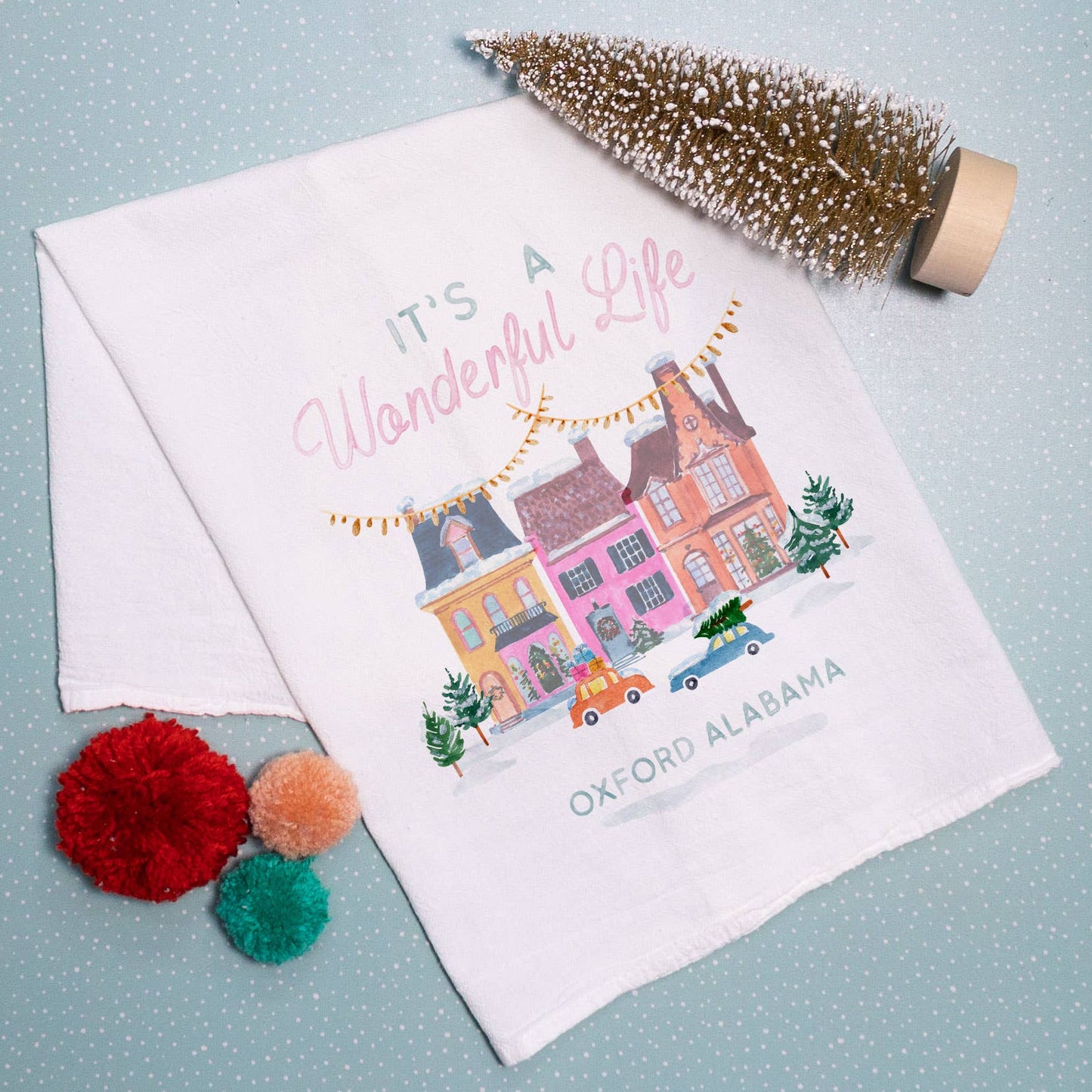 It’s A Wonderful Life Tea Towel