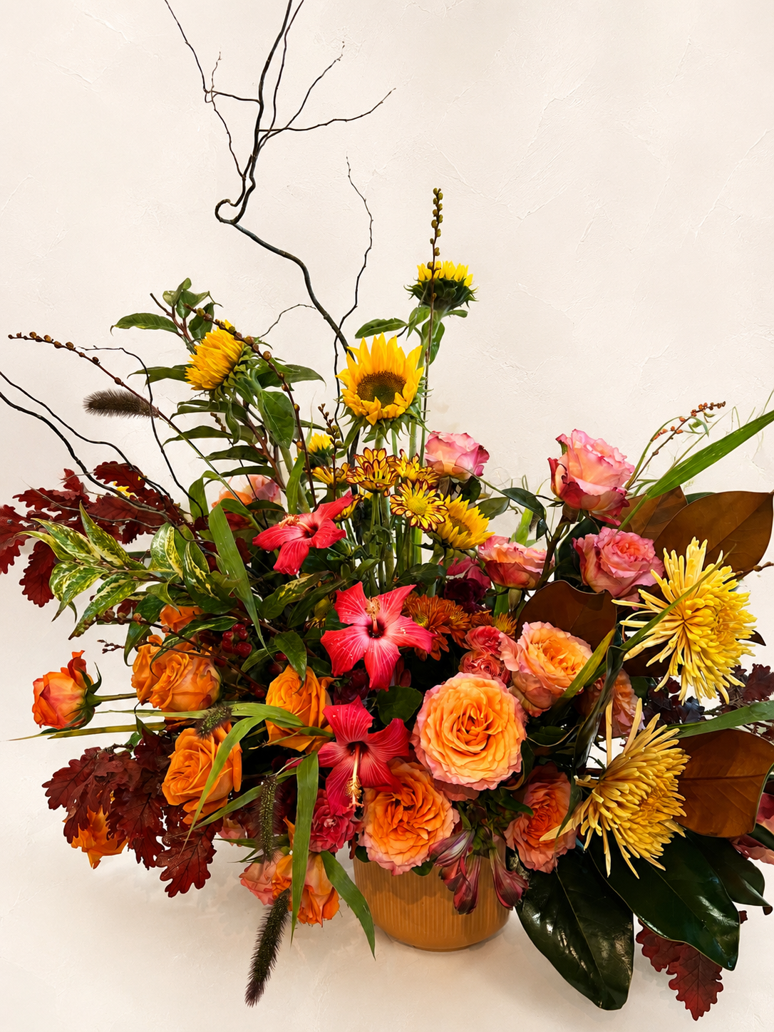 Limited Time: Designer Arrangement with Sunflower