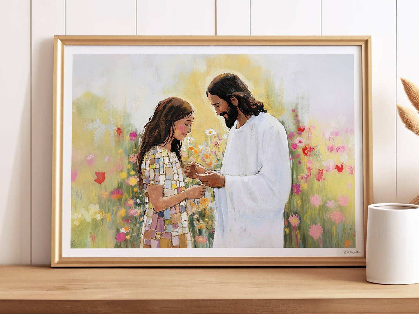 Painted Gospel - New Creation 5”x7” Art Print Standard / Horizontal