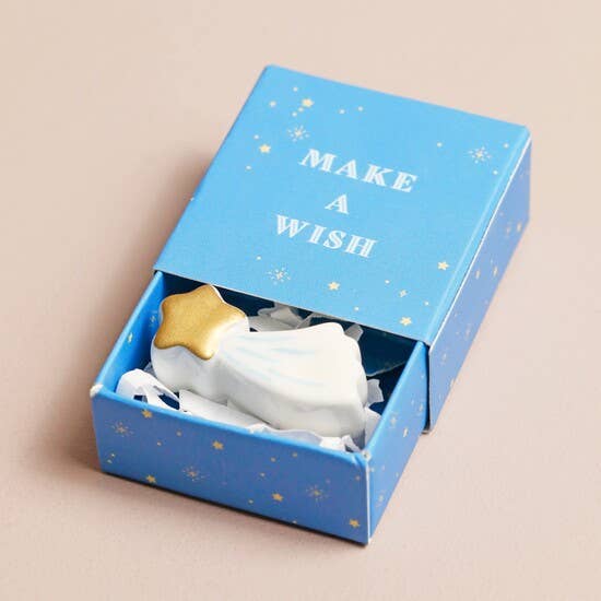 Tiny Matchbox Ceramic Token: Bear