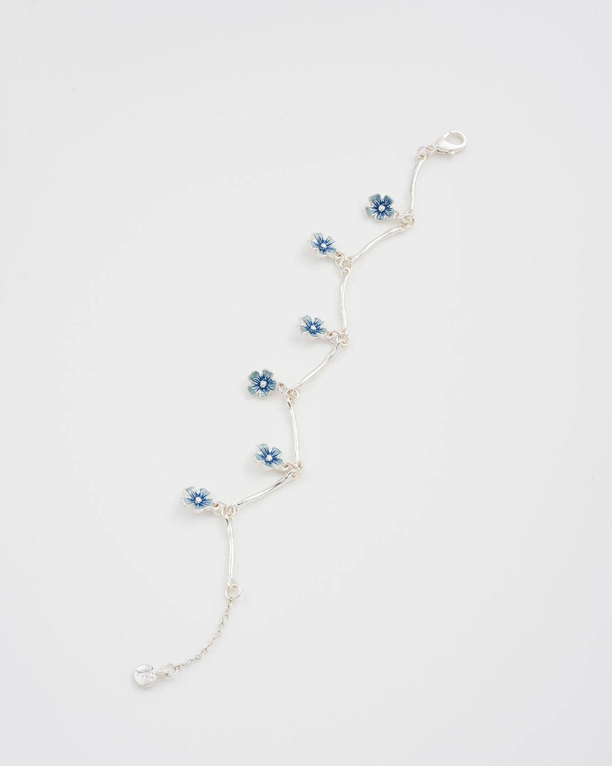 Fable England -  Forget Me Not Silver Bracelet