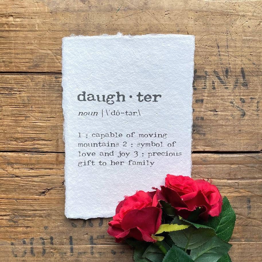 Alison Rose Vintage - Handmade Paper Quotes