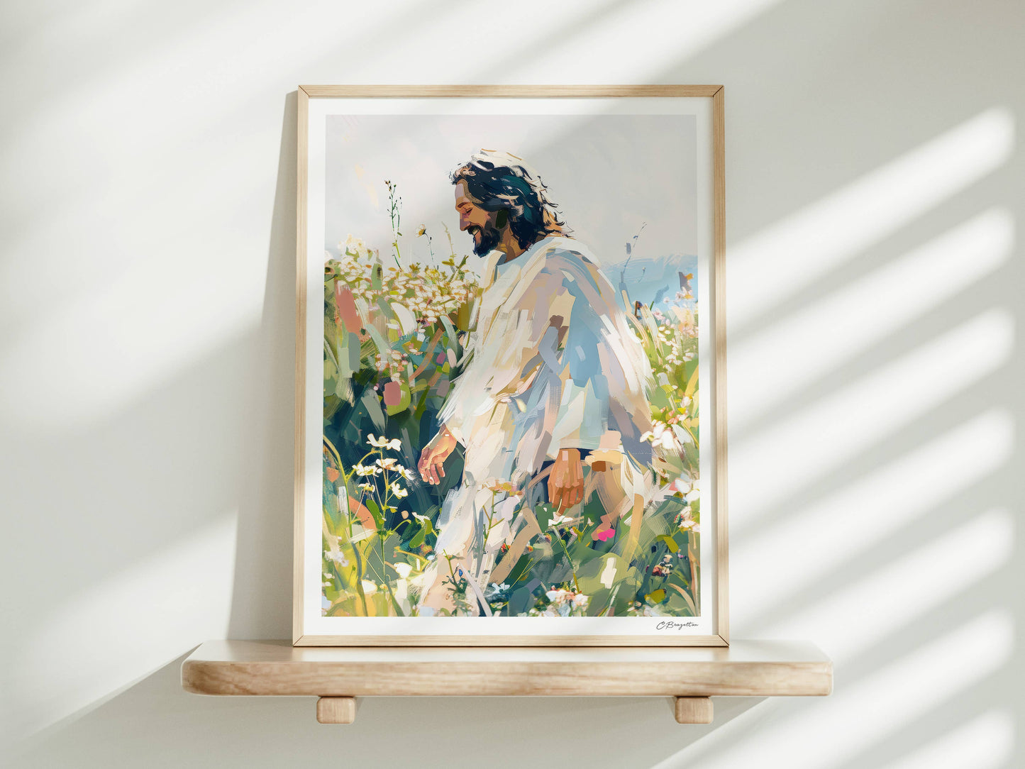 Painted Gospel - Let All Creation Rejoice 5”x7” Art Print Standard