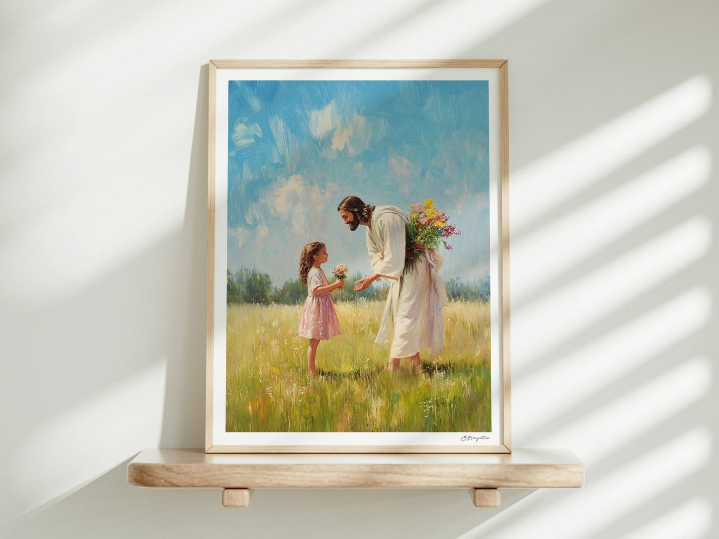 Painted Gospel - Cheerful Gift 5”x7” Art Print Standard / Horizontal