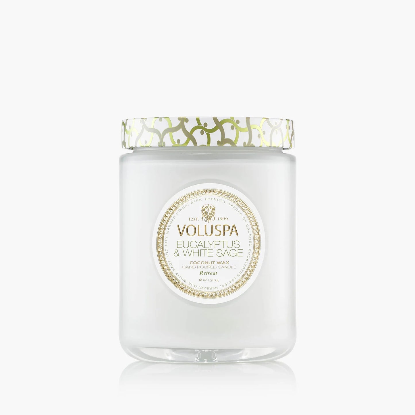 Voluspa - Eucalyptus & White Sage 18oz. Large Jar