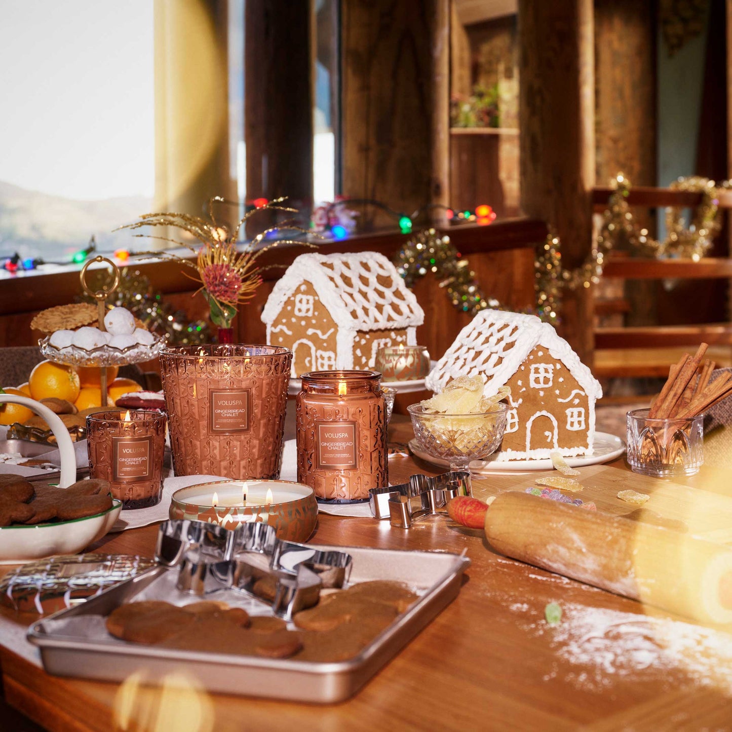 Voluspa - Gingerbread Chalet 18oz Large Jar