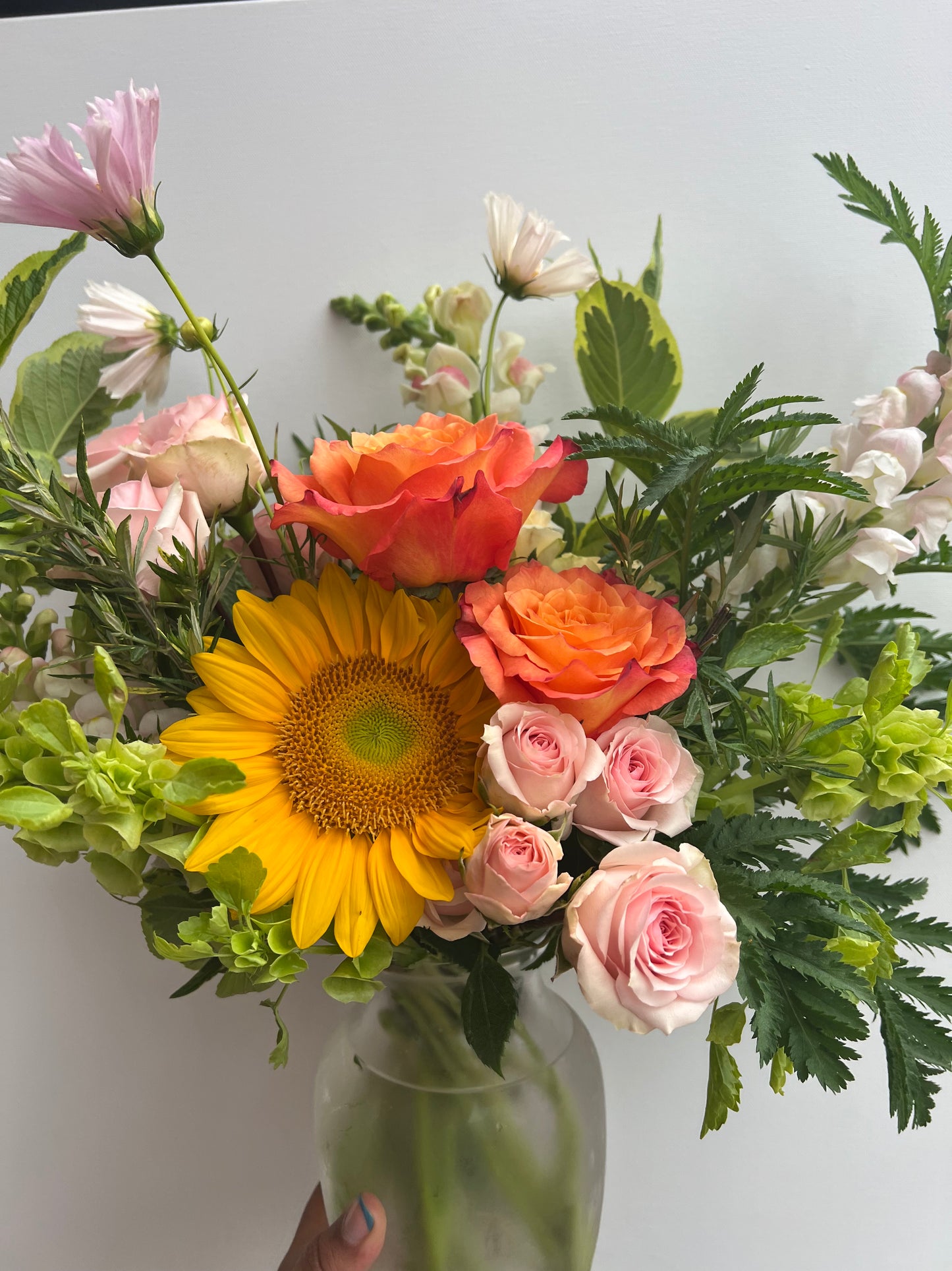 Limited Time: Cheerful Classic Bouquet with Sunflowers