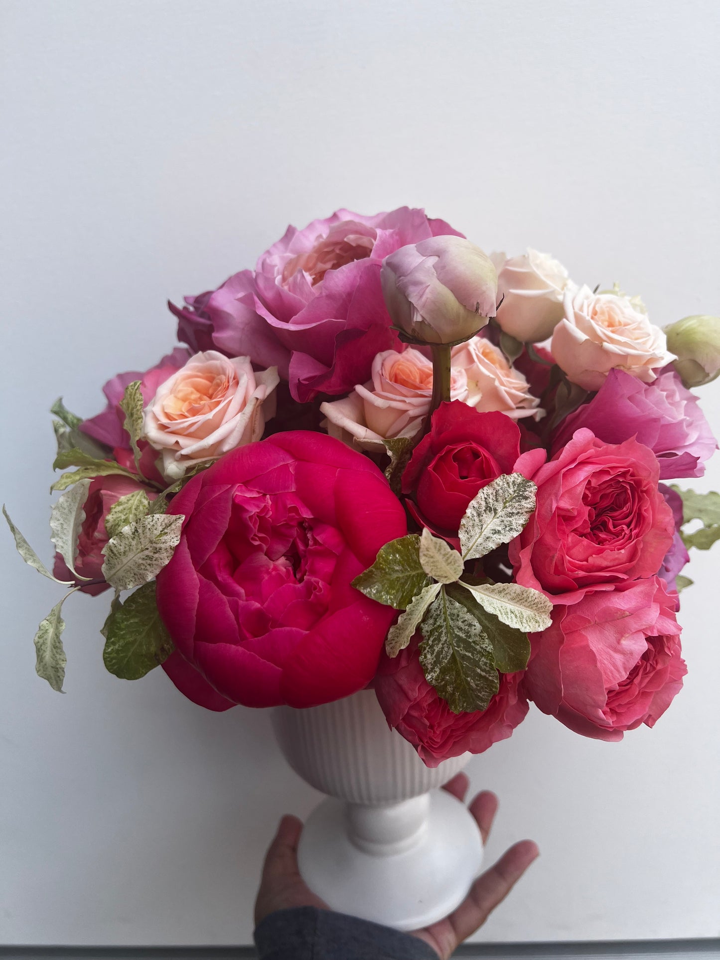 Limited Time: Bouquet in a Vase with Peony