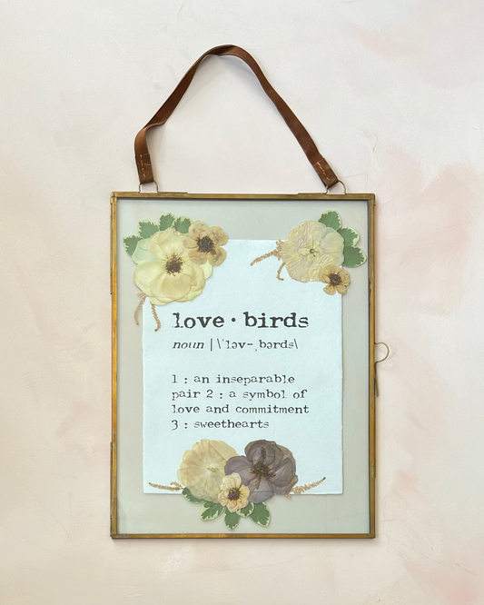 Flower Preservation with Print
